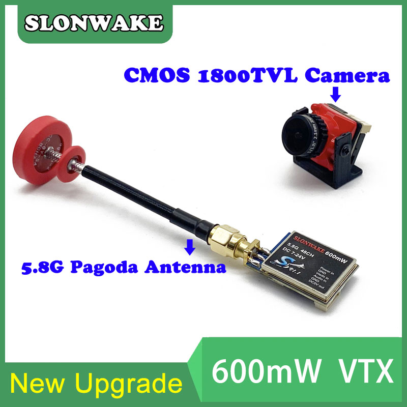 5.8G 48CH 600mW adjustable VTX - Drone Camera recension och pris