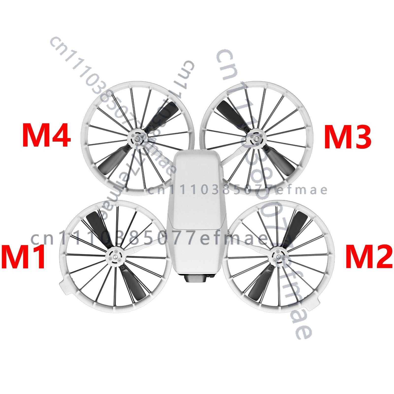 1pcs for DJI Flip M2 Lower Pro - Drone Propeller Guard recension och pris