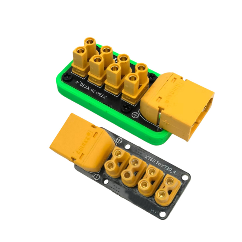 1PCS 60A XT60 to XT30 4-Channe - Drone Power Distribution Board recension och pris