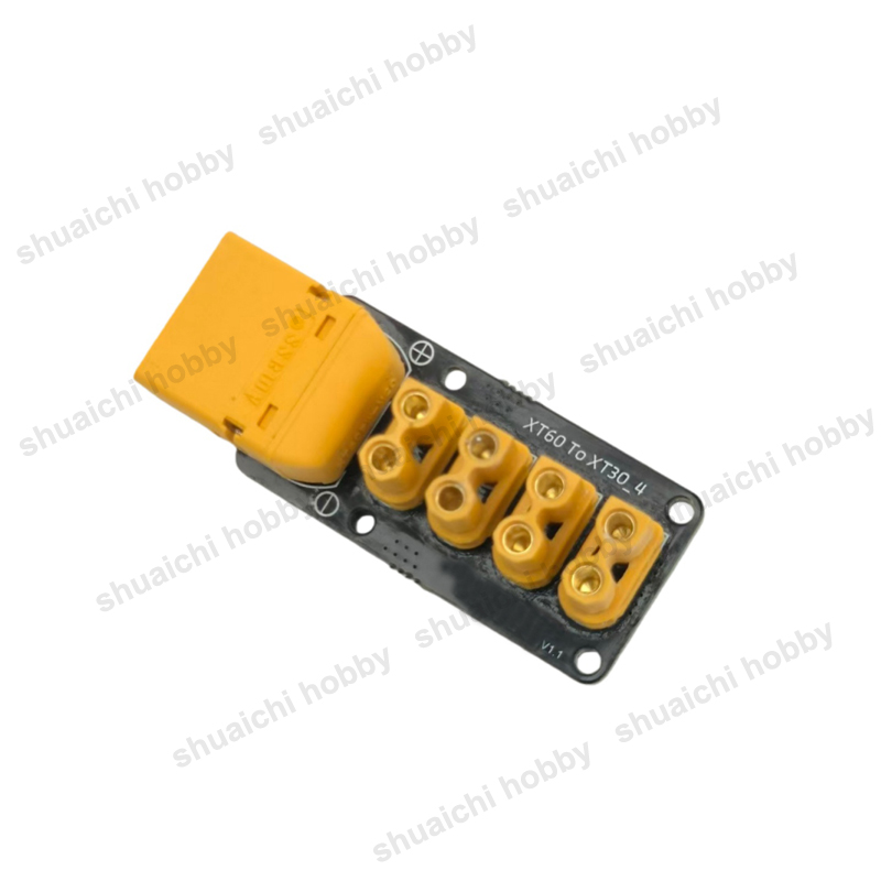 1PCS 60A XT60 to XT30 4-Channe - Drone Power Distribution Board recension och pris