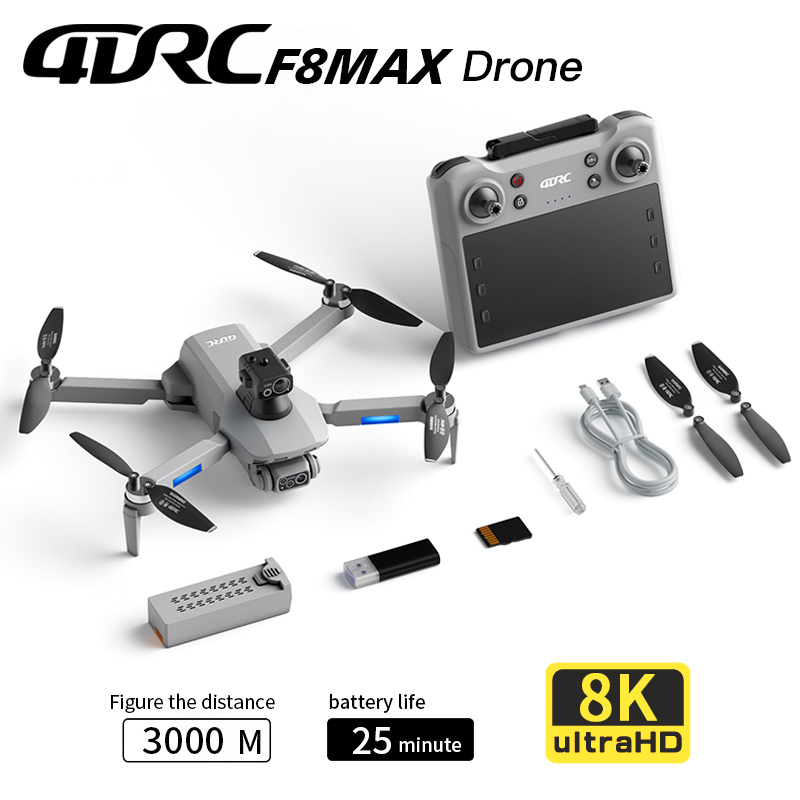 F8 MAX GPS Drone Professional  - Drone Gps Module recension och pris